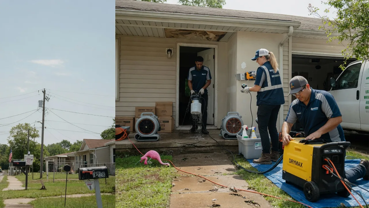 Storm Damage Water Removal in Haileyville, OK near me